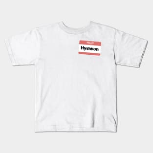 My bias is Hyewon Kids T-Shirt